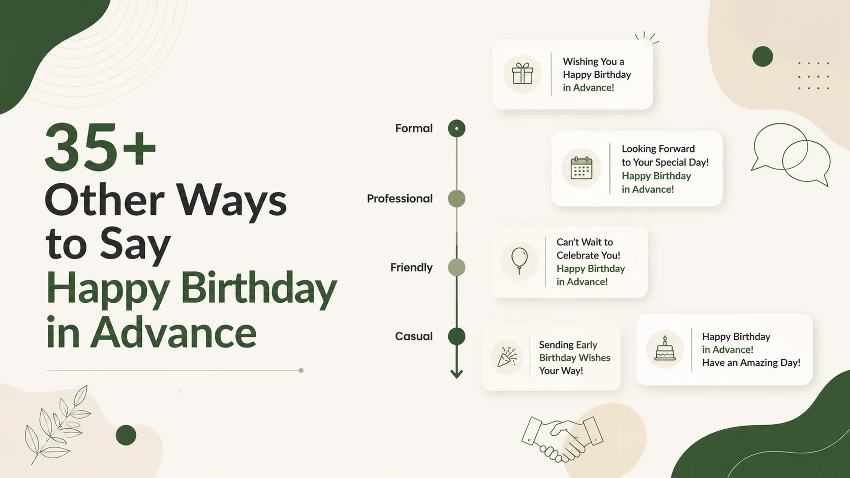 30+ Other Ways to Say Happy Birthday