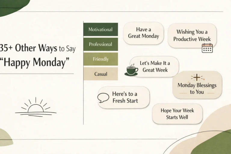 35+ Other Ways to Say "Happy Monday"