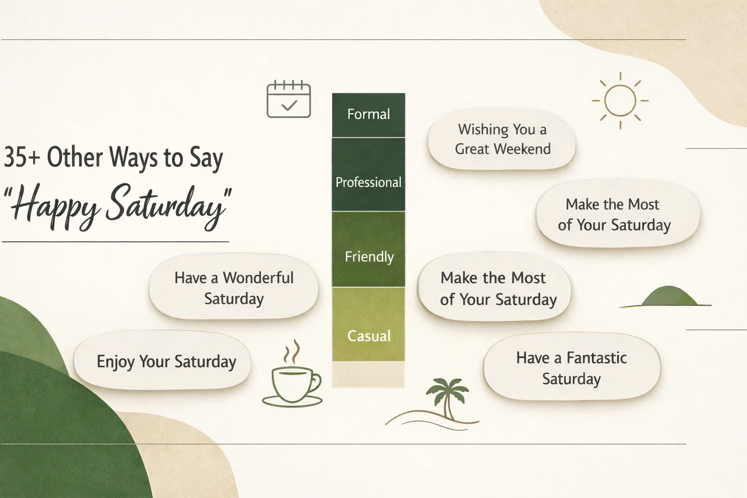 35+ Other Ways to Say "Happy Saturday"