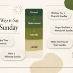 30+ Other Ways to Say Happy Sunday