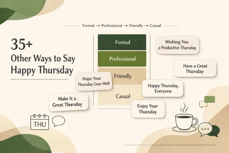 35+ Other Ways to Say Happy Thursday