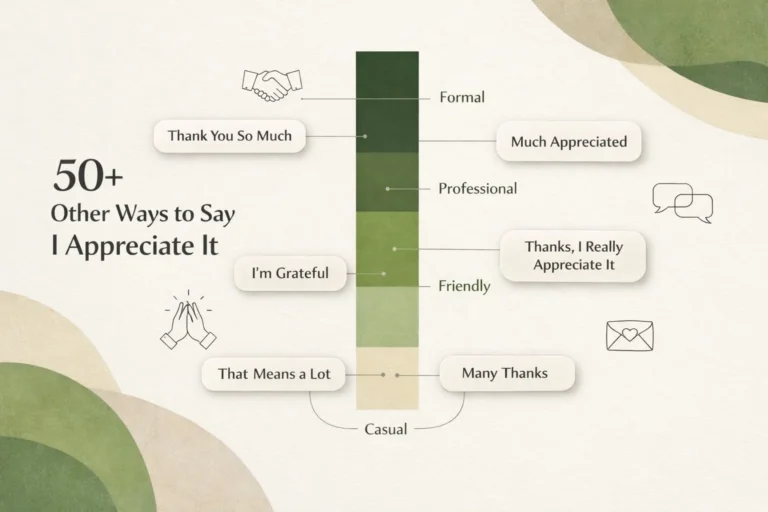 50+ Other Ways to Say I Appreciate It