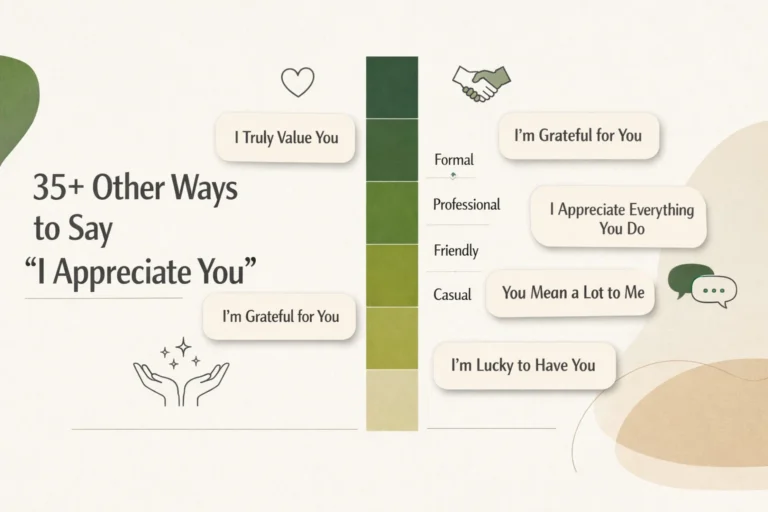 35+ Other Ways to Say "I Appreciate You"