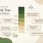 30+ Other Ways to Say Thank You for Your Efforts
