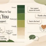 30+ Other Ways to Say Thank You for Your Support
