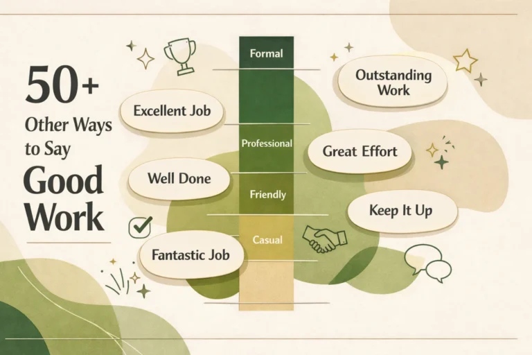 50+ Other Ways to Say Good Work