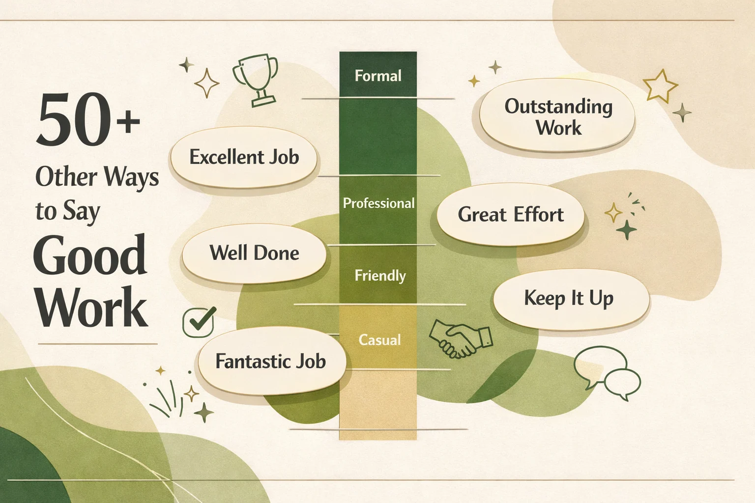 50+ Other Ways to Say Good Work