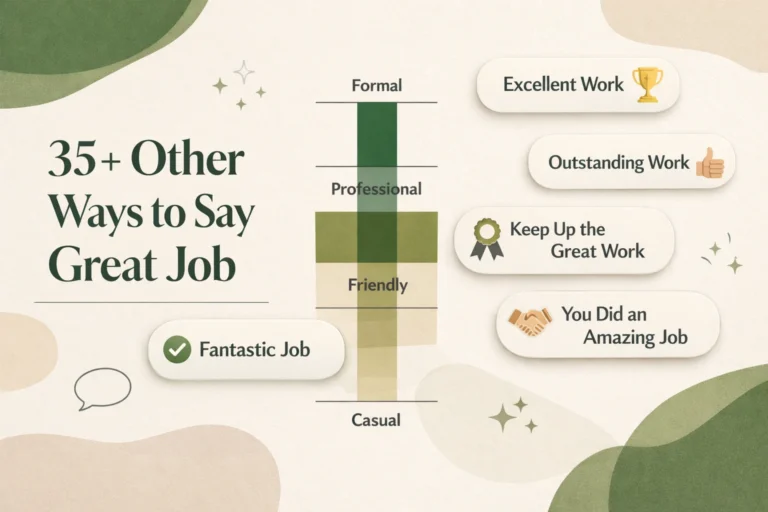 35+ Other Ways to Say Great Job
