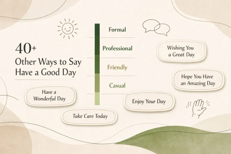40+ Other Ways to Say Have a Good Day