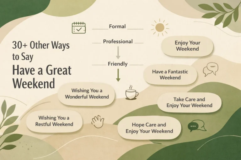 30+ Other Ways to Say Have a Great Weekend