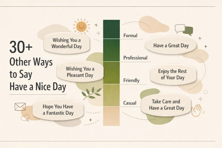 30+ Other Ways to Say Have a Nice Day