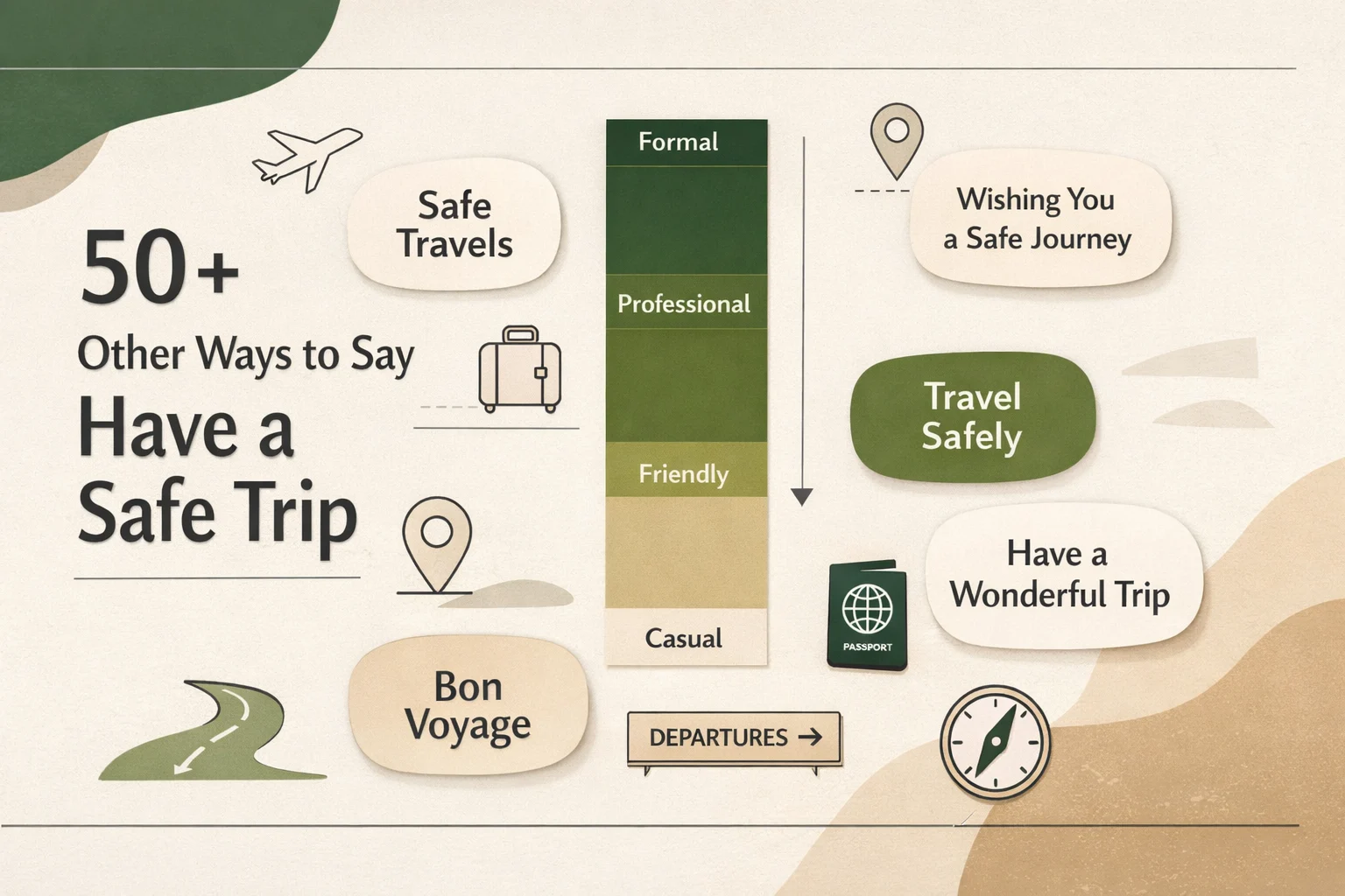 50+ Other Ways to Say Have a Safe Trip