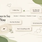 30+ Other Ways to Say I Love You
