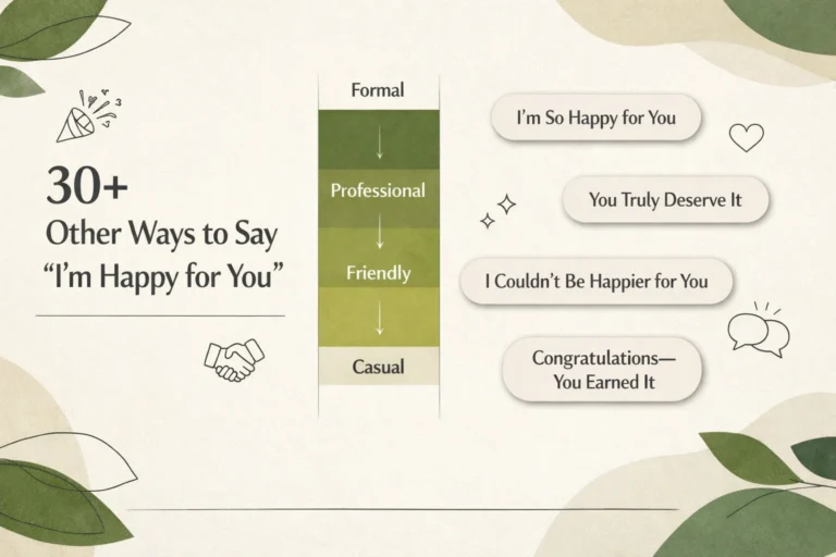30+ Other Ways to Say "I'm Happy for You"