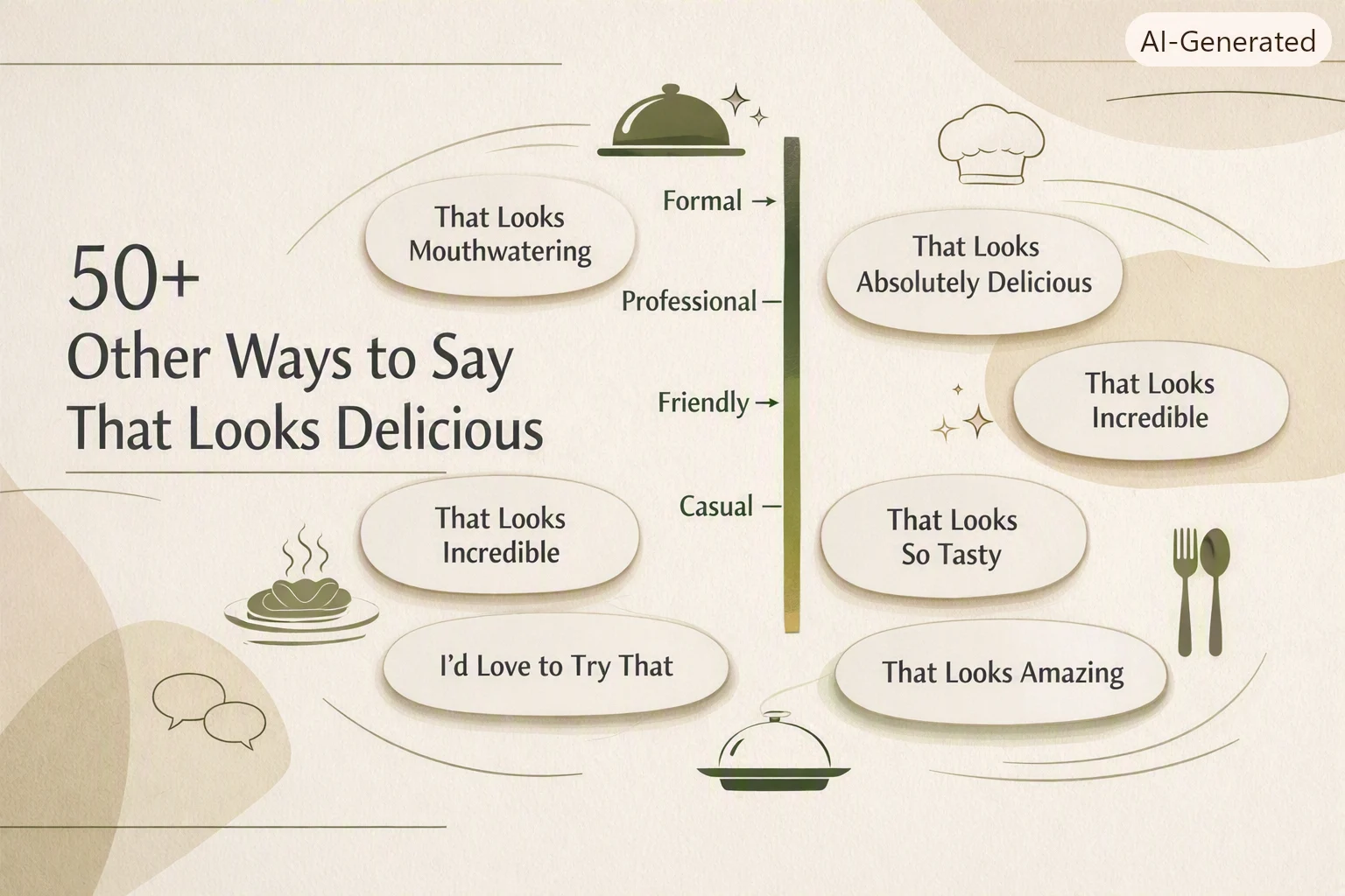 50+ Other Ways to Say That Looks Delicious