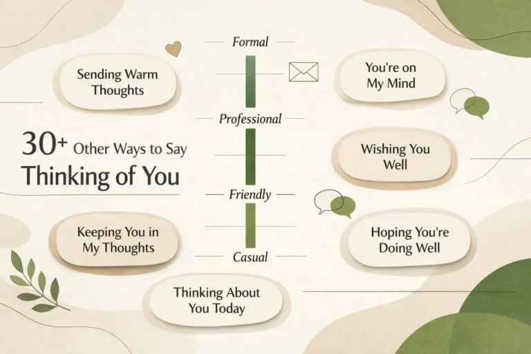 30+ Other Ways to Say Thinking of You