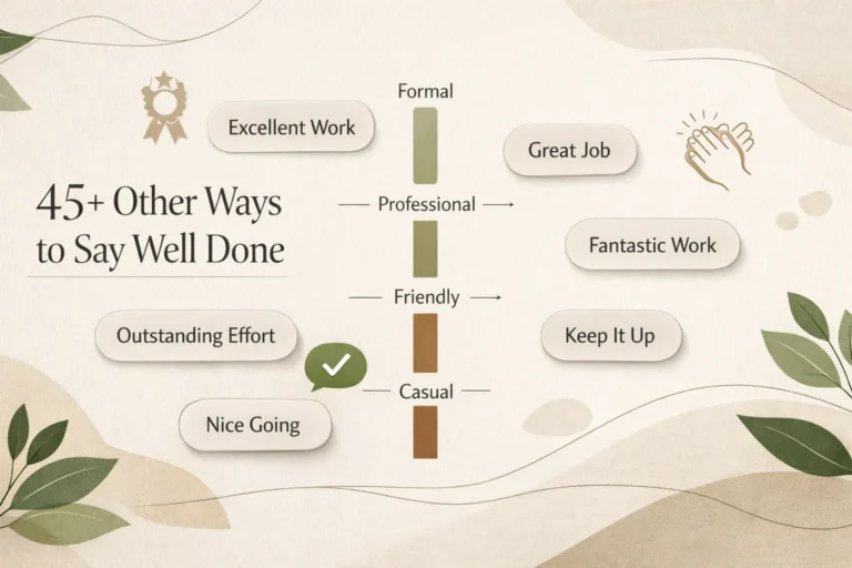 45+ Other Ways to Say Well Done