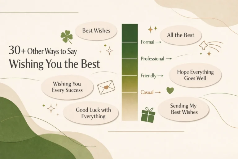 30+ Other Ways to Say Wishing You the Best