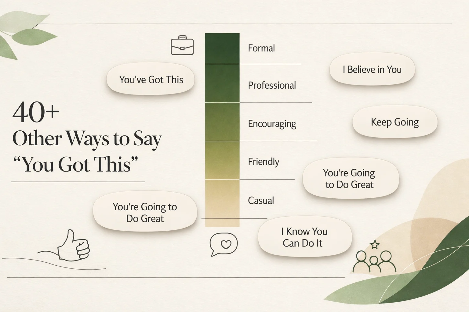 40+ Other Ways to Say "You Got This"