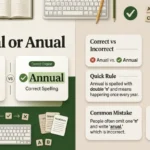 Anual or Annual