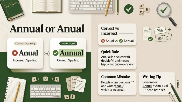Anual or Annual