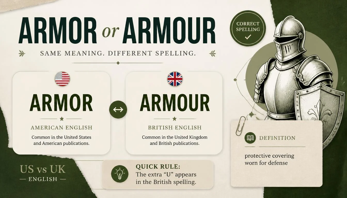Armor or Armour