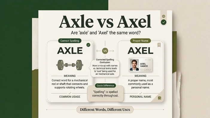 Axle vs Axel