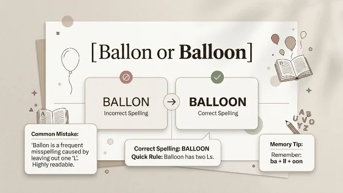 Ballon or Balloon