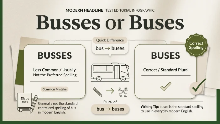 Busses or Buses