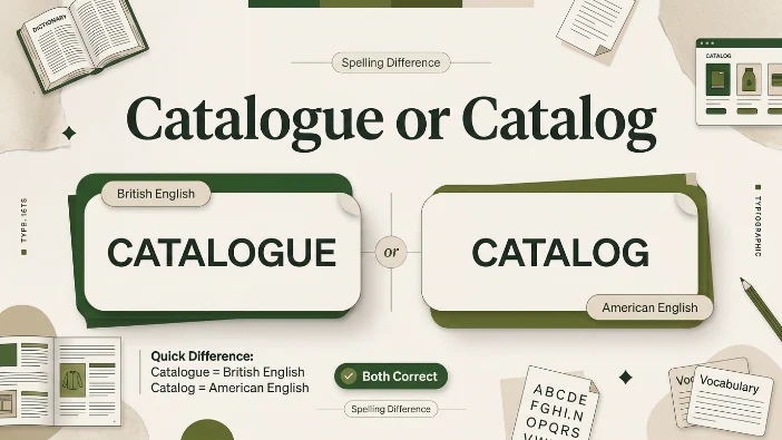 Catalogue or Catalog
