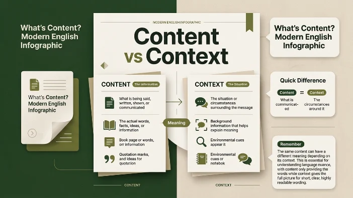 Content vs Context