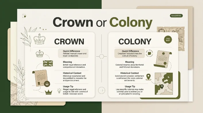 Crown or Colony
