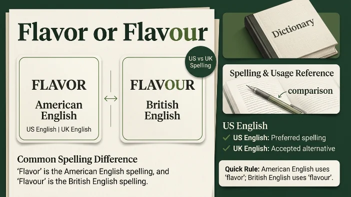 Flavor or Flavour