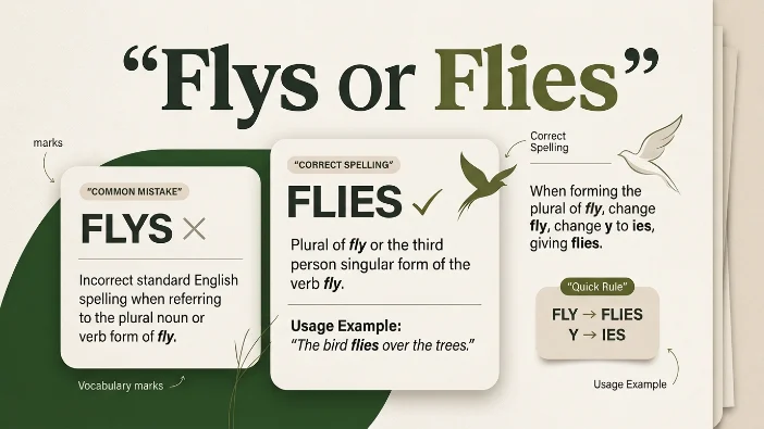 Flys or Flies