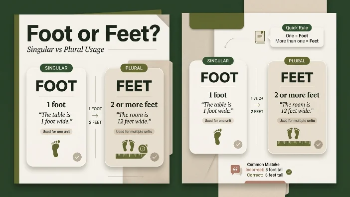 Foot or Feet