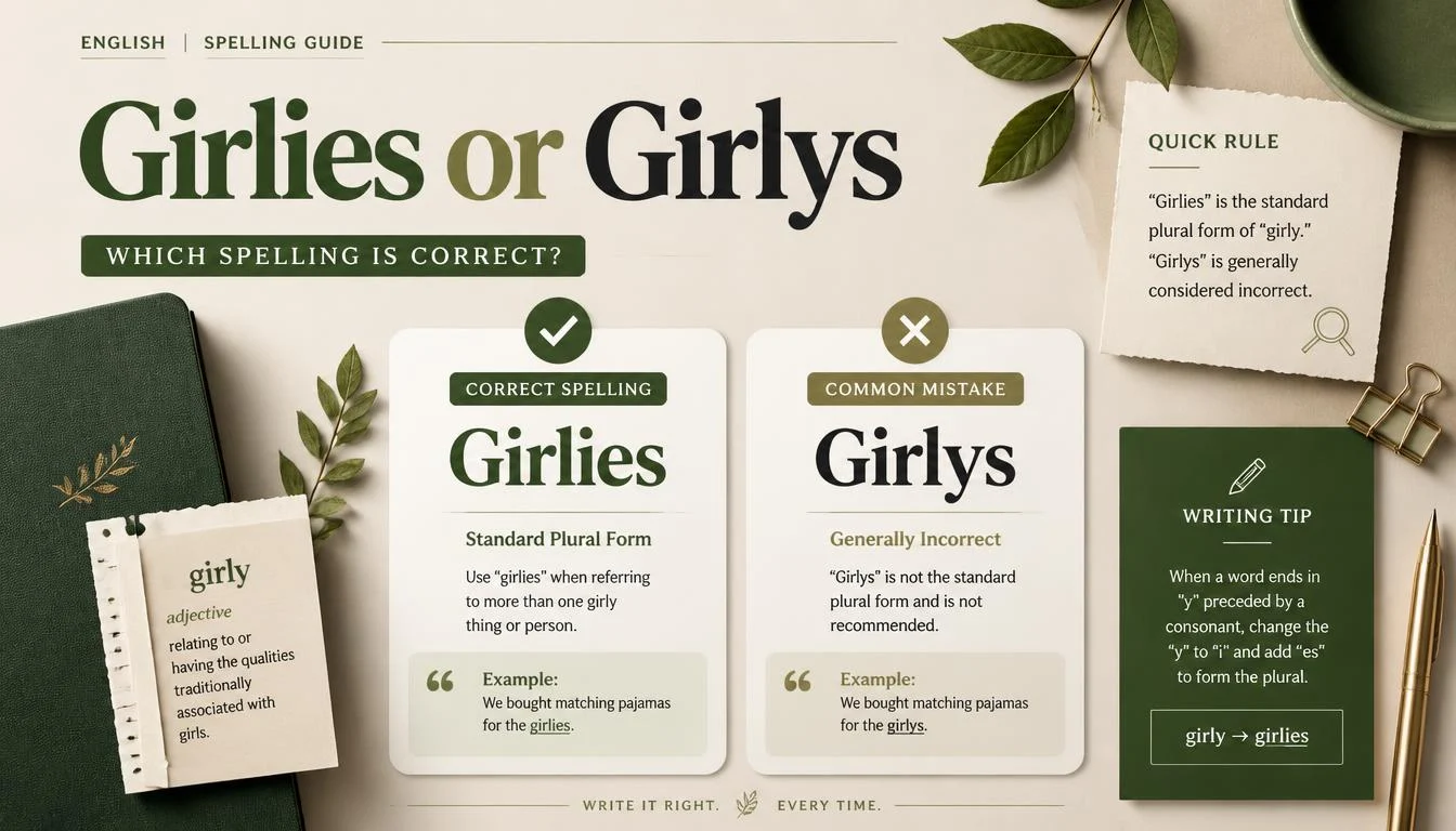 Girlies or Girlys