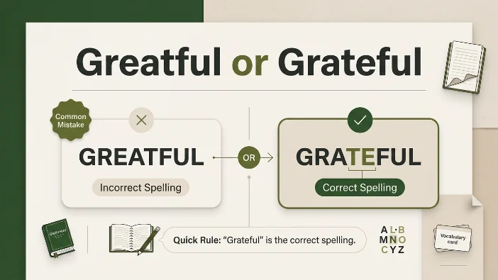Greatful or Grateful