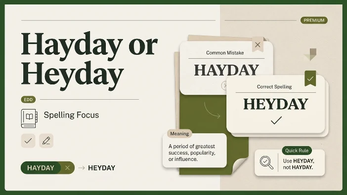 Hayday or Heyday