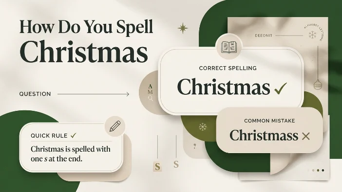 How Do You Spell Christmas