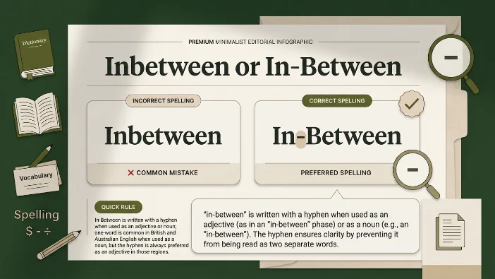 Inbetween or In-Between