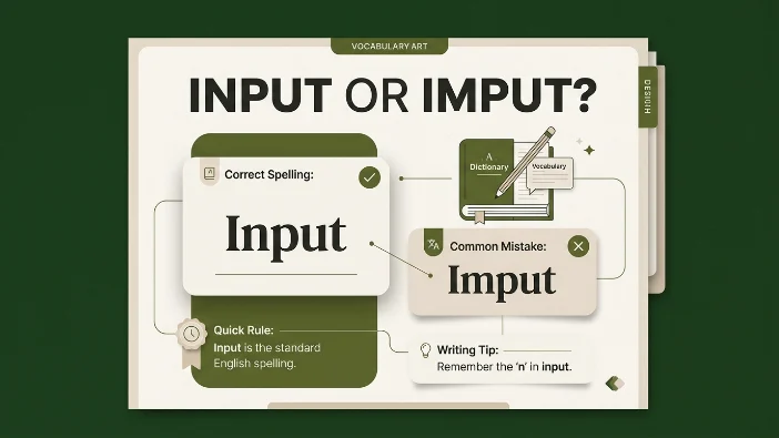 Input or Imput