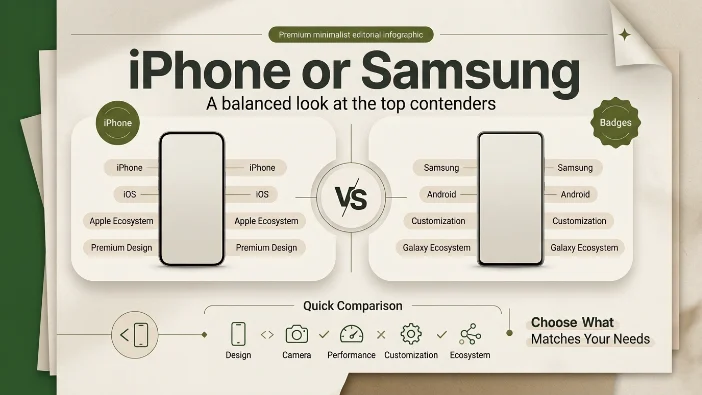 iPhone or Samsung
