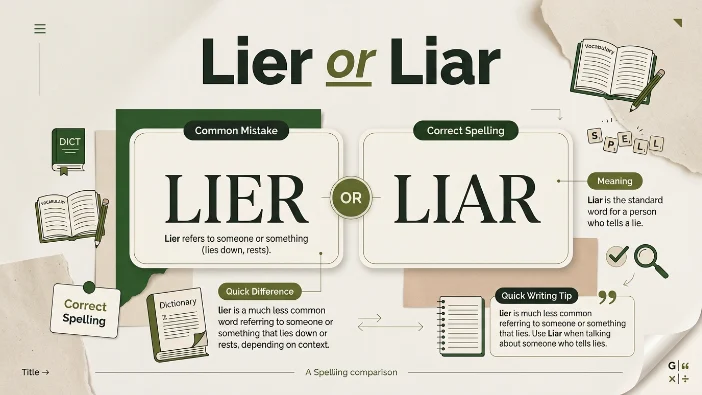 Lier or Liar
