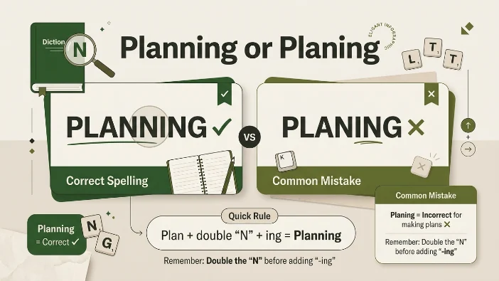 Planning or Planing