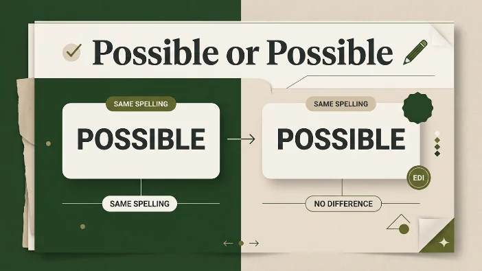 Possible or Possible