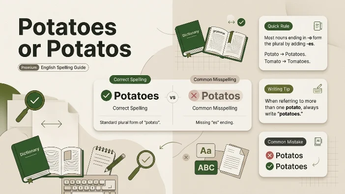 Potatoes or Potatos