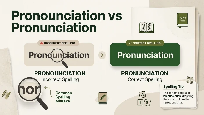 Pronounciation vs Pronunciation