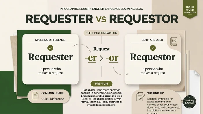 Requester vs Requestor