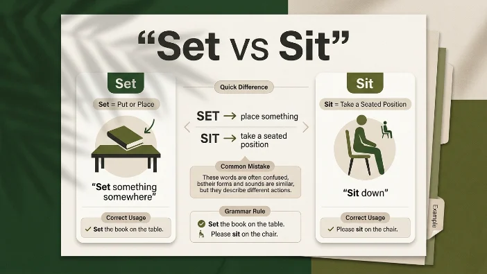 Set vs Sit
