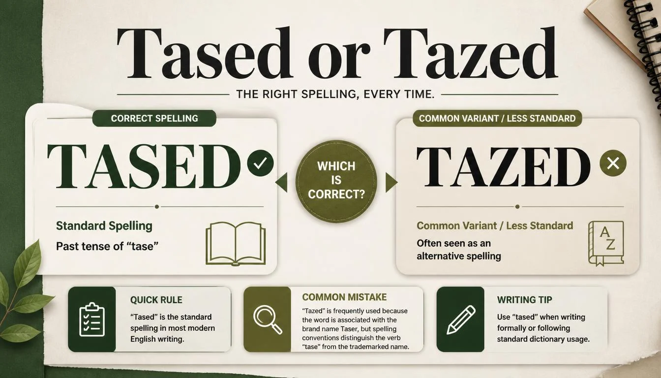 Tased or Tazed